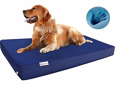 1680 Ballistic Strong Waterproof Gel Cooling Memory Foam Pet Bed Small Large Dog $62.95