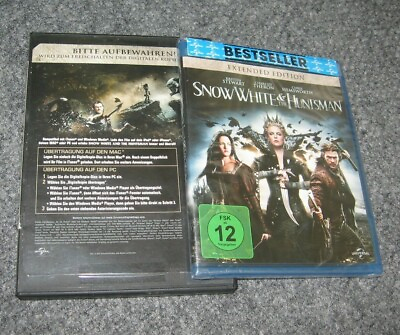 #ad SNOW WHITE amp; THE HUNTSMAN Extended Edition Blu ray Charlize Theron German Import $9.99