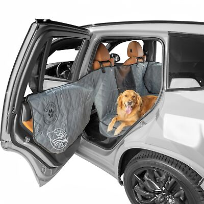 #ad Medium Machine Washable Dog Car Seat Cover amp; Car Door Protector Fits Sedans... $172.54