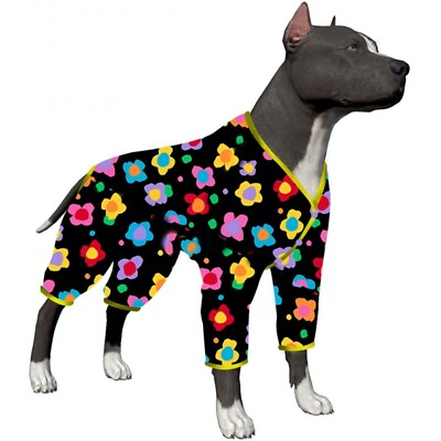 LovinPet Large Dog Bodysuit For Female Dogs 65% Cotton Post Sugery Sleep Warm $23.10