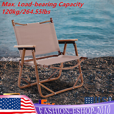 #ad Portable Folding Stool Chair Outdoor Camping Picnic Fishing Seat Waterproof PVC $24.93