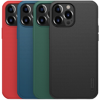 #ad For iPhone 15 14 Pro Max Plus Nillkin Frosted Shield Slim Dust Proof Back Case $12.59
