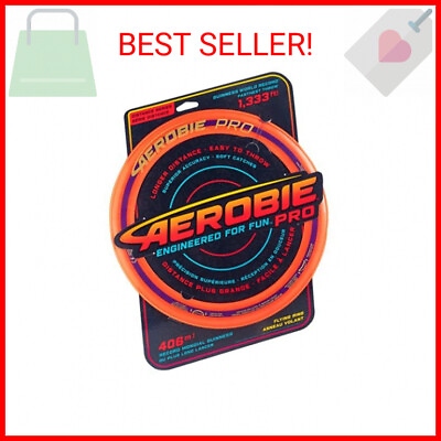 #ad Aerobie Pro Ring Outdoor Flying Disc 14 inches Orange $16.58