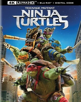 #ad Teenage Mutant Ninja Turtles 4K Ultra HD Blu Ray NEW NO Slipcover NEW Sealed $14.95