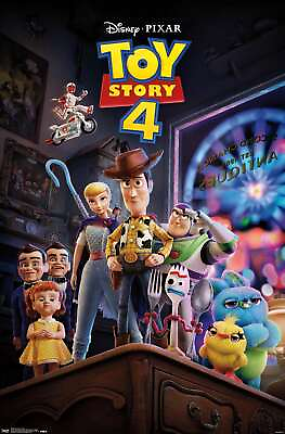 #ad Disney Pixar Toy Story 4 Store Poster $54.99