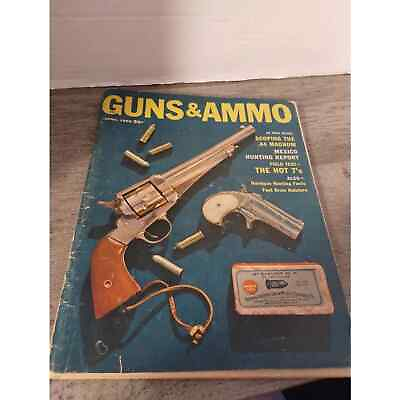 #ad Guns amp; Ammo April 1959 Magazine $6.99