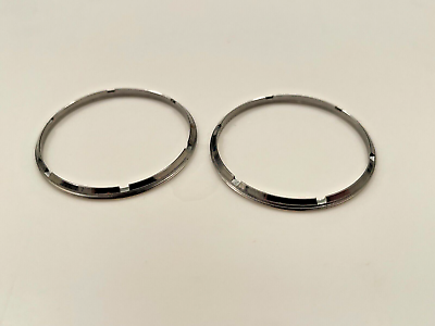 #ad Bulova Accutron TWO Case Back Rings for watch 214 CAL 2182 for parts stainless $79.99