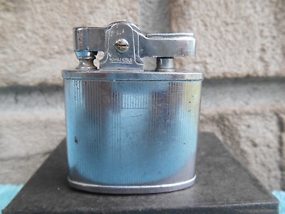 #ad VINTAGE ROYAL STAR AUTOMATIC OVAL CIGARETTE LIGHTER. FOR PARTS OR REPAIR $9.95