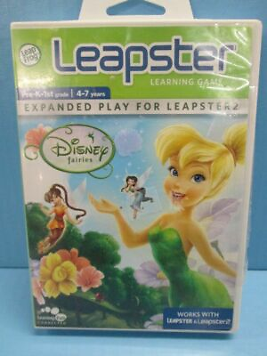 #ad Leap Frog Leapster amp; Leapster 2 Disney Fairies learning game cartridge NEW $7.95