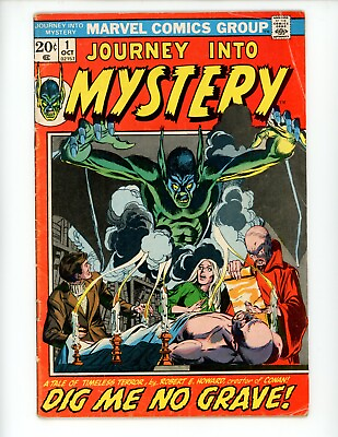#ad Journey into Mystery #1 Comic Book 1972 FN 1st App Death 2nd Series Comics $12.99