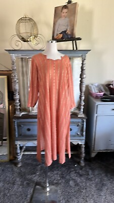 #ad Vintage 3 4 Sleeve 1960#x27;s Dress Size 12 $30.00
