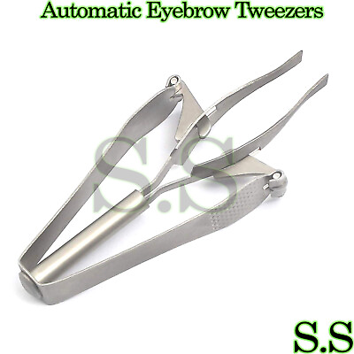 #ad Professional AUTOMATIC EYEBROW TWEEZER Hair Removal Auto Tweezers Tool EY 002 $7.99