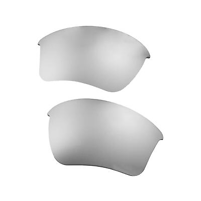 #ad New Walleva Mr.Shield Polarized Titanium Lenses for Oakley Half Jacket 2.0 XL $17.49