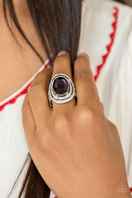 #ad Paparazzi: Making History Purple Ring $5.99