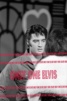 #ad ELVIS PRESLEY on TELEVISION 1968 Photo NBC COMEBACK SPECIAL It Hurts Me 02 $2.88