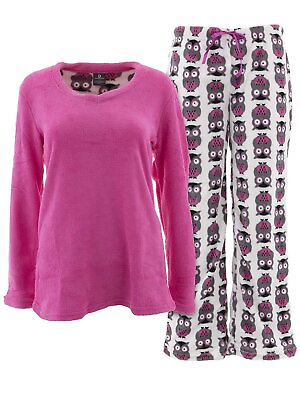 #ad Donna L#x27;oren Women#x27;s Pajamas Coral Fleece Super Soft Sizes S XL $19.99