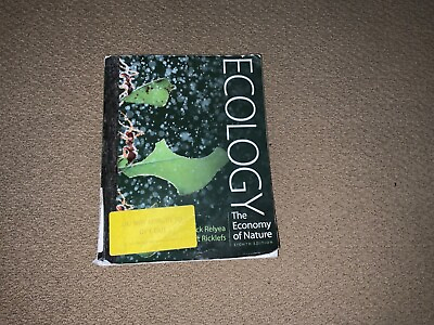 #ad Ecology: The Economy of Nature; Eight Edition $80.00