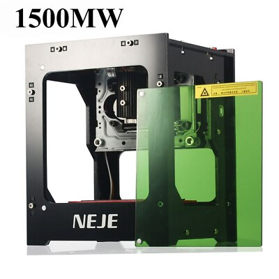 #ad Mini USB Automatic Print Engraver CNC Laser Engraving Machine 1500mW $224.09