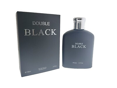 #ad Perfume for Men Double Black 3.3 fl oz Spray Fragrance $14.99