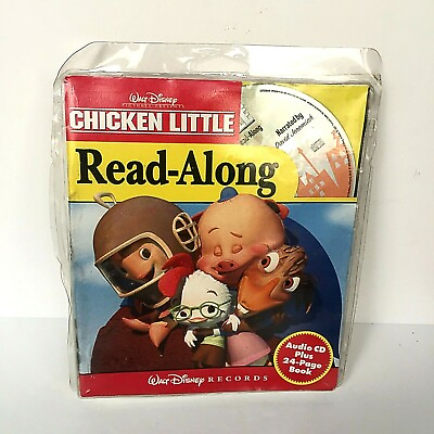 #ad Disney#x27;s Chicken Little Disney#x27;s Read Along Paperback $46.99