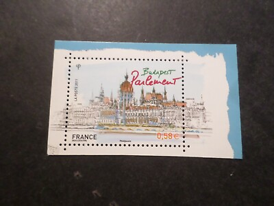 #ad France 2011 Stamp 4538 Budapest Parliament Capital European New $1.74