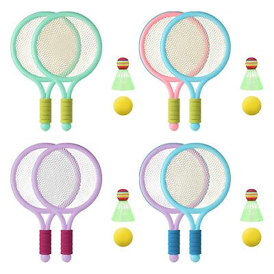 #ad Children#x27;s Badminton Tennis Racket for Beginner Players Kindergarten Baby $11.59