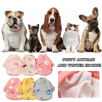 #ad Pet Shirt Clothing Accessory Dog Puppy Cloth Sweater Cute Warm Durable Dog Dog R $6.60