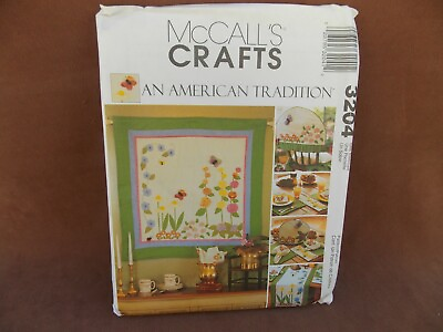 #ad McCalls An American Tradition Uncut Pattern 3204 NIP $4.99