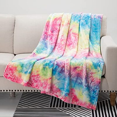 #ad Throw Blanket for Couch Multi Hot Pink Throw（50#x27;#x27;×60#x27;#x27;） $22.97