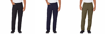 #ad NEW Men#x27;s Eddie Bauer Tech Fleece Lined Pants 2 Way Stretch UPF 50 Warm Comfort $29.95