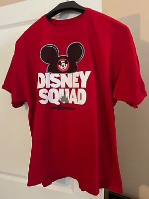 #ad Disney Parks Disney Squad Adult 3X T SHIRT TEE 100% Cotton HANES $9.99