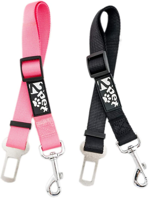 Dog Seat Belt Strap Adjustable Dog Car Seatbelt for All Dog Breeds amp; Sizes F $14.75
