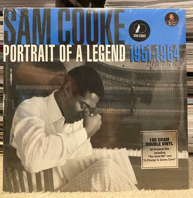 #ad SAM COOKE PORTRAIT OF A LEGEND 1951 1964 Double VINYL Record LP New CHAIN GANG $31.99