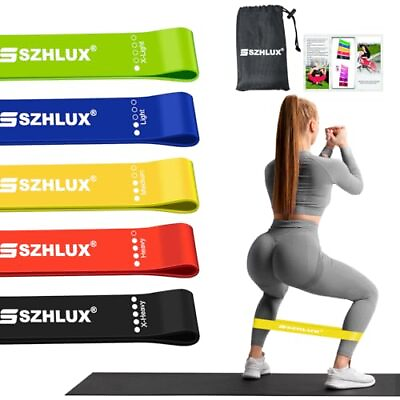 #ad Resistance Bands Set with Instruction Guide and Carry Bag Versatile for Body... $7.78
