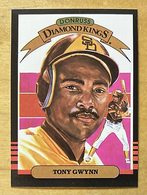 #ad Tony Gwynn 1985 Donruss Baseball Diamond King #25 San Diego Padres HOF NM MT $2.48