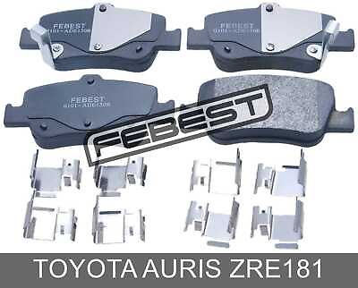 #ad Pad Kit Disc Brake Rear Kit For Toyota Auris Zre181 2012 AU $49.10