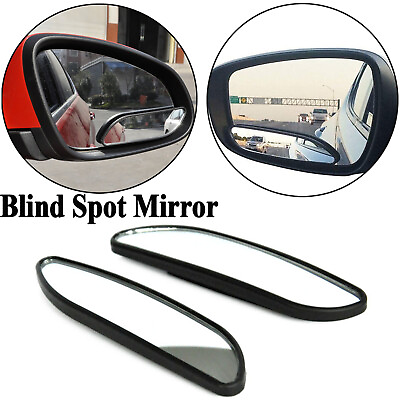 #ad 2x Blind Spot Mirror Auto 360° Wide Angle Convex Rear Side View Car Truck SUV $4.99