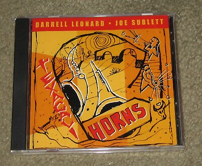 #ad Darrell Leonard amp; Joe Sublett Texacali Horns CD 2006 New Light $13.99