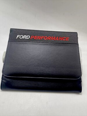 #ad Ford Performance Leather Owners Manual Case Portfolio OEM $57.33
