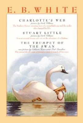 #ad E. B. White Box Set: Charlotte#x27;s Web Stuart Little The Trumpet of t GOOD $7.33