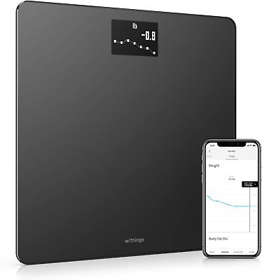 #ad Withings Body Digital Wi Fi Smart Scale with Automatic Smartphone App Sync BM $82.53