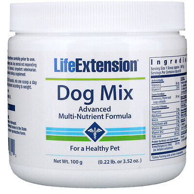 #ad Life Extension Dog Mix 100g Provide Nutritional Support to Keep Your Pet Healthy $32.88