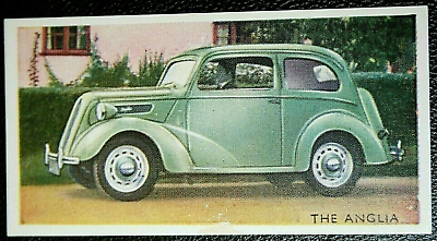 #ad FORD ANGLIA Vintage 1950#x27;s Coloured Card XC22M GBP 4.99