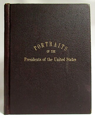 #ad PORTRAITS OF THE UNITED STATES PRESIDENTS Americana 23 ENGRAVINGS History c.1890 $149.95
