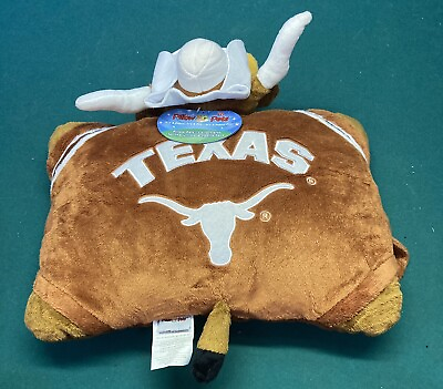 #ad Texas Longhorns BEVO Pillow Pets. NCAA Officially Licensed. Brand New w Tags $24.99
