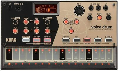 #ad KORG Digital Percussion Synthesizer volca drum Rhythm fromJapan $348.60