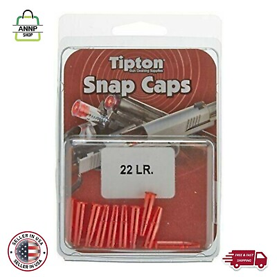 #ad Tipton Snap Caps 22 LR Per 25 USA $14.96