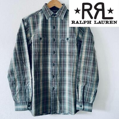 #ad Spring Authentic Rrl Vintage Work Shirt With Light Check $294.04