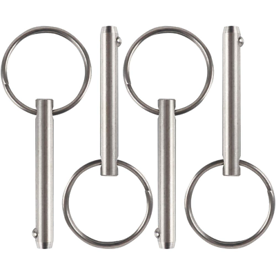 #ad 4 Pcs Quick Release Pin Diameter 1 4quot; Usable Length 1 1 2quot; Overall Length 2quot; $17.49
