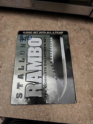 #ad Rambo: The Complete Collectors Set DVD 2008 6 Disc Set $9.70
